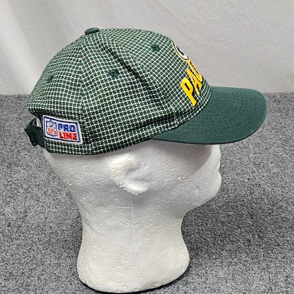 Green Bay‎ Packers Hat Green Yellow Cap Kids Boys Strapback NFL Pro Line Youth